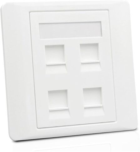 4 Port Blank Wall Socket Panel Frame in Saudi Arabia