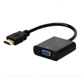 1080P HDMI-متوافق مع محول V/GA ​​كابل محول رقمي إلى تناظري لـ P;S/4 PC TV Box إلى جهاز العرض HDTV (أبيض مع صوت) in Kuwait