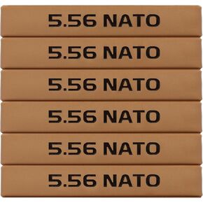 شريط تحديد مجلة الناتو 5.56، أربطة عيار ذخيرة متينة من السيليكون لتحديد المجلة (6 عبوات) in Kuwait