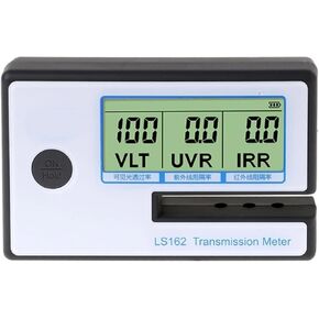 LS162 قارئ الصبغة للنافذة جهاز قياس نقل الفيلم الشمسي VLT جهاز اختبار رفض الأشعة فوق البنفسجية مع معايرة تلقائية in Saudi Arabia