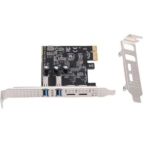 PCIe to USB C 3.2 Gen 2 Expansion Card, 5 Gbps PCI E Card with USB C Front Panel Add On Adapter, for Linux, OS X System, Fits PCIe x1, x4, x8, or x16 Slots in Kuwait
