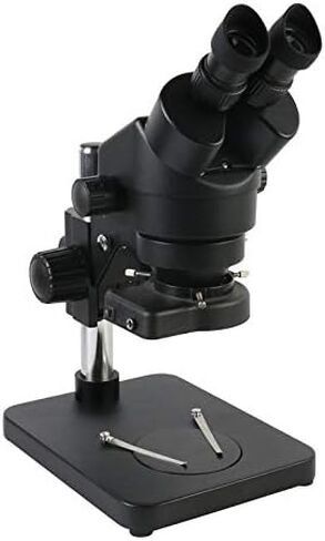7X-45X Continuous Zoom Binocular Stereo Microscope 56 Led Light for Mobile Repairsoldering Tool in Kuwait