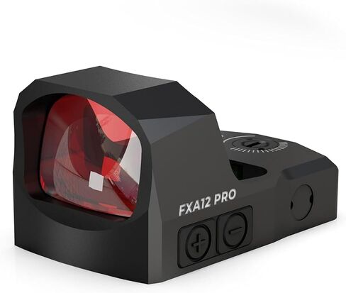 FXA12 PRO Multi Reticle Micro Red Dot Sight for RMR/507c Footprint – 2MOA Dot & 32MOA Circle Pistol Reflex Sight with Shake Awake & Lock Mode in Saudi Arabia