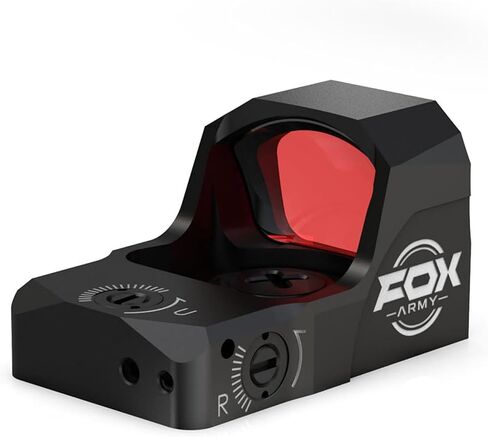 FXA12 PRO Multi Reticle Micro Red Dot Sight for RMR/507c Footprint – 2MOA Dot & 32MOA Circle Pistol Reflex Sight with Shake Awake & Lock Mode in Saudi Arabia