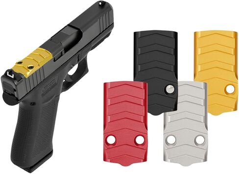 لوحة غطاء بصرية عالية الأداء NDZ لـ Glock 43X و48 - تناسب شرائح MOS فقط، ألومنيوم 6061 مصنوع بآلة CNC، قطع Aspis، مؤكسد، صنع في الولايات المتحدة الأمريكية، اختر اللون in Saudi Arabia