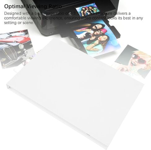 GOWENIC Video Greeting Card, 720P HD Electronic Video Brochure with 4GB Memory, Direct Playback MP4 AVI WMV, for Wedding Xmas Corporate Gifts (4.3IN) in Saudi Arabia