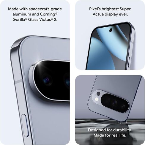 Google Pixel 10 Pro XL - هاتف ذكي يعمل بنظام Android - مساعد Gemini AI ونظام كاميرا خلفية ثلاثية وشاشة Super Actua مقاس 6.8 بوصة - Moonstone - 256 جيجابايت (موديل 2025) (متجدد) in Kuwait