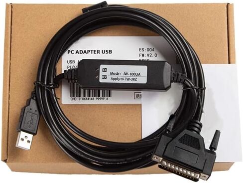 JW-100UA for PLC debugging cable Programming cable Data cable USB communication cable Download cable 3 meters in Saudi Arabia