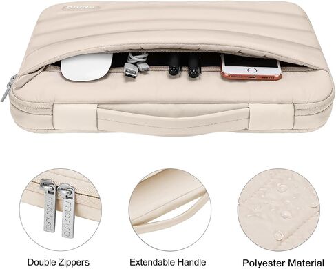 حافظة MOSISO متوافقة مع جهاز MacBook Air 15 بوصة إصدار 2025 2024 2023 M4 A3241 M3 A3114 M2 A2941 Touch ID، هيكل صلب من البلاستيك وحقيبة منتفخة وغطاء لوحة مفاتيح وغطاء كاميرا ويب وفيلم شاشة، رملي in Kuwait