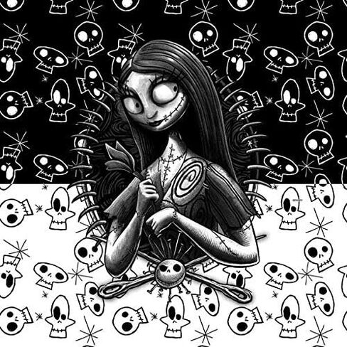 Skinit Decal Gaming Skin Compatible with PS4 Console and Controller Bundle - Officially Licensed Disney The Nightmare Before Christmas Sally Art Design in Saudi Arabia