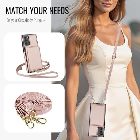 حافظة هاتف Asuwish لهاتف Samsung Galaxy Note 20 5G مع واقي شاشة من الزجاج المقسى وحزام المعصم RFID الذي يحجب حامل بطاقة الائتمان Note20 Notes 20s Twenty Not S20 Women باللون الأرجواني الداكن in Saudi Arabia
