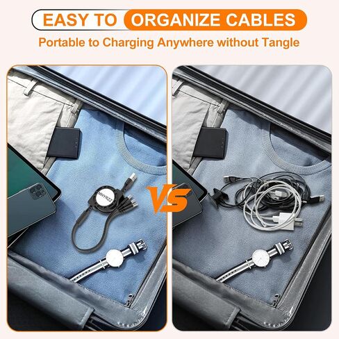 Multi Charging Cable, 3 in 1 Charging Cable 3 Pack，with Type C/iOS/Micro USB Port Connector, Compatible with Cell Phones17 Air 16/15/14/13/12/11/S24/S23/S20+ Cell Phones Tablets Universal Use in Saudi Arabia