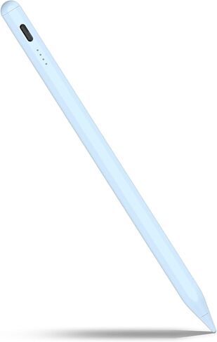 Stylus Pen for iPad 2018-2025, Tilt Sensitivity, Palm Rejection, Fast USB-C Charging, Auto Power Off, Blue Version in Saudi Arabia