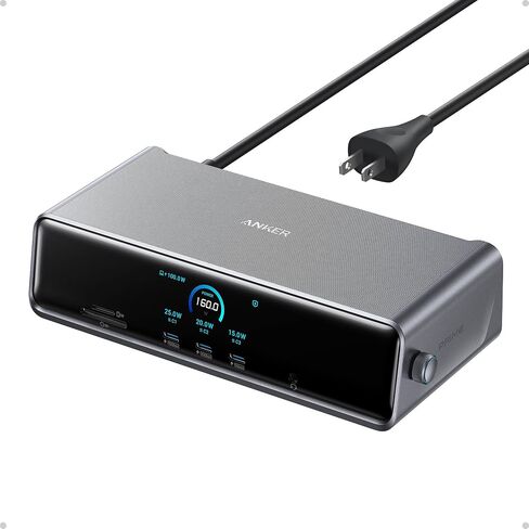 محطة إرساء Anker Prime (DL7400) وكابل USB C (حزمة) in Saudi Arabia
