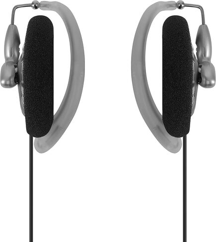 Koss KSC75 Portable On-Ear Clip Headphones, Retro Style, Ultra Lightweight, Grey in Saudi Arabia