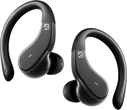 Back Bay Audio - Runner's Wireless Earbuds for Running, Workout Wrap Around Earbuds Bluetooth Headphones for Sports, Running Headphones, Hook Over The Ear Buds, Wrap Around Earphones with Earhooks in Saudi Arabia