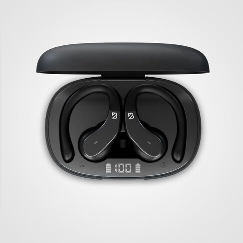 Back Bay Audio - Runner's Wireless Earbuds for Running, Workout Wrap Around Earbuds Bluetooth Headphones for Sports, Running Headphones, Hook Over The Ear Buds, Wrap Around Earphones with Earhooks in Saudi Arabia