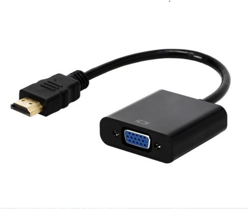 1080P HDMI-Compatible to V/GA Adapter Digital to Analog Converter Cable for P;S/4 PC TV Box to Projector Displayer HDTV(White with Audio) in Saudi Arabia