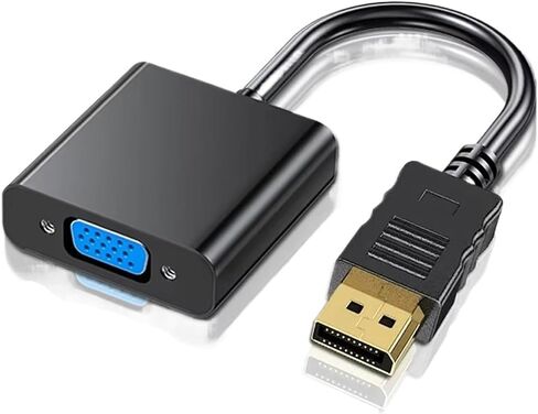 1080P DisplayPort DP إلى V/GA ​​كابل محول ذكر DP إلى أنثى V/GA ​​محول محول لصندوق التلفزيون العارض الكمبيوتر DP كابل in Kuwait