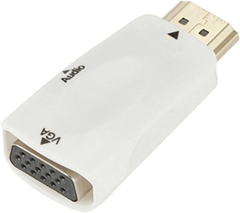 HD 1080P HDMI-Compatible to V/GA Adapter Cable Converter Female to Female for PC TV Box Computer Display Projector(Black) in Saudi Arabia