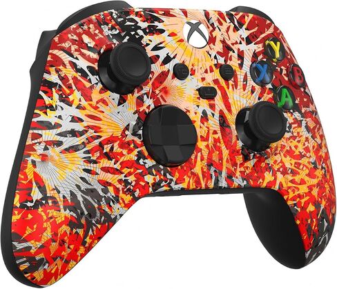 حزمة وحدة تحكم Custom Controllerzz - تتضمن وحدة تحكم لاسلكية مخصصة لأجهزة Xbox Series X/S وXbox One والكمبيوتر الشخصي وكابل USB-C المضفر وحقيبة حماية عالمية in Saudi Arabia
