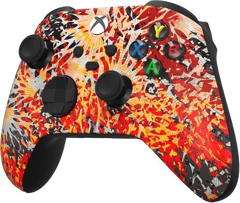 حزمة وحدة تحكم Custom Controllerzz - تتضمن وحدة تحكم لاسلكية مخصصة لأجهزة Xbox Series X/S وXbox One والكمبيوتر الشخصي وكابل USB-C المضفر وحقيبة حماية عالمية in Saudi Arabia