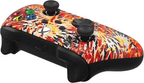 حزمة وحدة تحكم Custom Controllerzz - تتضمن وحدة تحكم لاسلكية مخصصة لأجهزة Xbox Series X/S وXbox One والكمبيوتر الشخصي وكابل USB-C المضفر وحقيبة حماية عالمية in Saudi Arabia