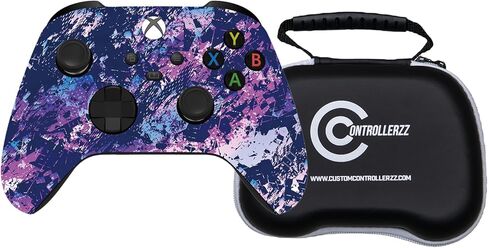 Custom Controllerzz Controller & Case Bundle – Includes Custom Wireless Controller for Xbox Series X/S, Xbox One, PC & Universal Protective Travel Case in Saudi Arabia
