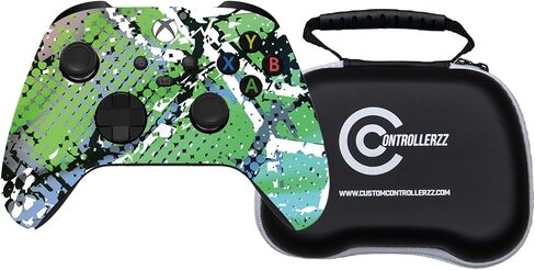 Custom Controllerzz Controller & Case Bundle – Includes Custom Wireless Controller for Xbox Series X/S, Xbox One, PC & Universal Protective Travel Case in Saudi Arabia
