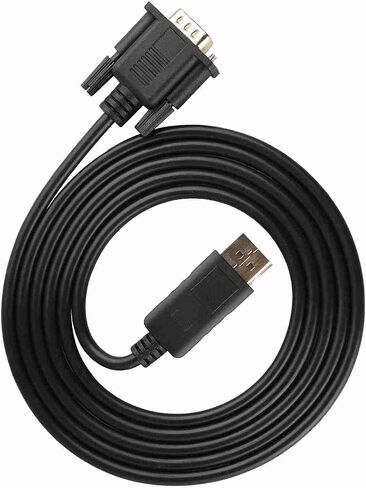 محول كابل Keenso 1080P DisplayPort إلى VGA للكمبيوتر، نقل عالي الدقة، يدعم دقة تصل إلى 1920x1200، مثالي للعروض التقديمية المكتبية in Saudi Arabia