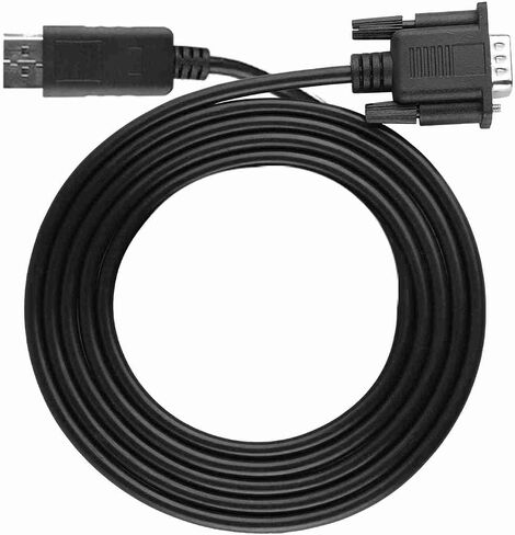 محول كابل Keenso 1080P DisplayPort إلى VGA للكمبيوتر، نقل عالي الدقة، يدعم دقة تصل إلى 1920x1200، مثالي للعروض التقديمية المكتبية in Saudi Arabia