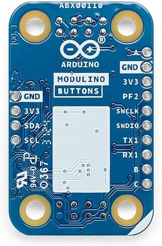 حركة Arduino Modulino [ABX00101] - مستشعر حركة IMU ذو 6 محاور للميل واللف والإمالة - وحدة التوصيل والتشغيل المتوافقة مع Qwiic لمشاريع Arduino وMicroPython والتكامل السحابي in Saudi Arabia
