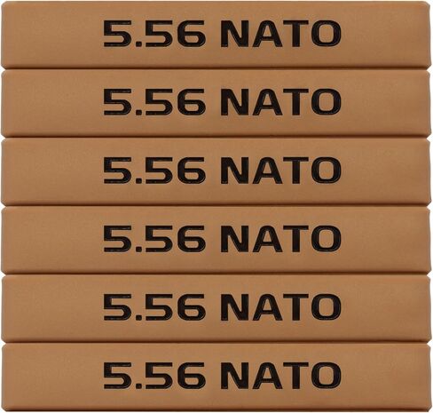 شريط تحديد مجلة الناتو 5.56، أربطة عيار ذخيرة متينة من السيليكون لتحديد المجلة (6 عبوات) in Kuwait
