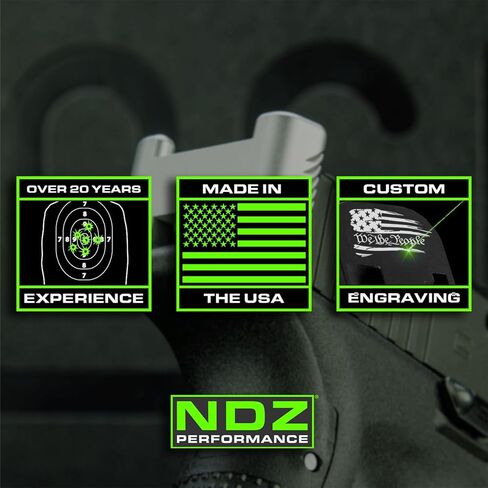 NDZ Performance Optics لوحة غطاء منزلق جاهزة للقطع مع مسننات علوية لـ Sig P365 P365 X P365 XL P365 SAS P365 X Macro P365 Fuse 9mm ألومنيوم مؤكسد قوي - اختر اللون in Saudi Arabia