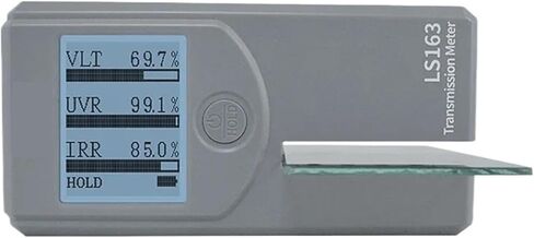 نافذة السيارة تينت متر اختبار الفيلم الشمسي VLT شاشة قابلة للتدوير للسيارات LS163 LS163A مع المعايرة التلقائية (LS163A) in Kuwait