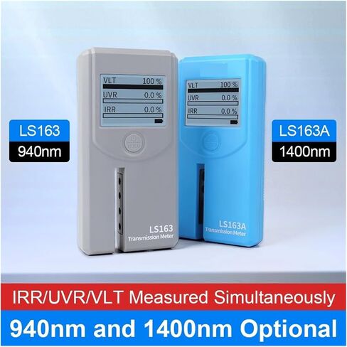 نافذة السيارة تينت متر اختبار الفيلم الشمسي VLT شاشة قابلة للتدوير للسيارات LS163 LS163A مع المعايرة التلقائية (LS163A) in Kuwait