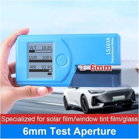 نافذة السيارة تينت متر اختبار الفيلم الشمسي VLT شاشة قابلة للتدوير للسيارات LS163 LS163A مع المعايرة التلقائية (LS163A) in Kuwait