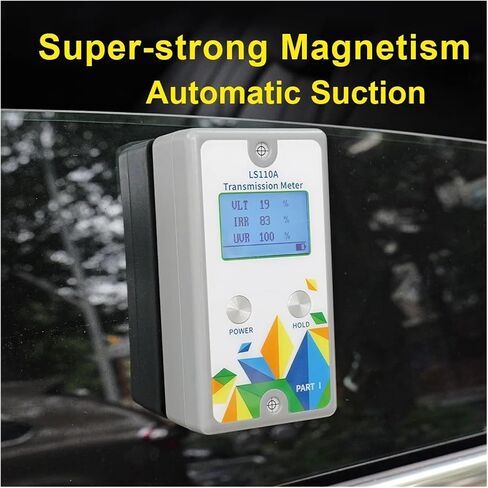 Window Solar Film Meter LS110A Split UV 365nm and IR 940nm VLT Stick-Film Glass Parallel Optical Path Stable with Automatic Calibration in Saudi Arabia