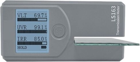 Window Tint Meter Solar Film Tester 3 in 1 Transmission Car Uv VLT for LS163 LS163A with Automatic Calibration(LS163) in Saudi Arabia