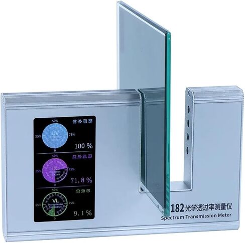 Light Transmittance Meter 365nm UVT 940nm IRT and VLT SHGC Parallel Path with Automatic Calibration in Saudi Arabia