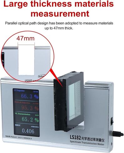 Light Transmittance Meter 365nm UVT 940nm IRT and VLT SHGC Parallel Path with Automatic Calibration in Saudi Arabia