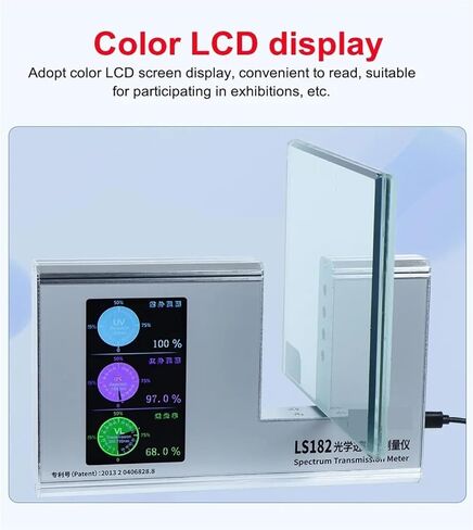 Light Transmittance Meter 365nm UVT 940nm IRT and VLT SHGC Parallel Path with Automatic Calibration in Saudi Arabia