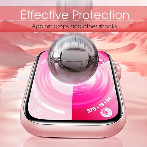 7 عبوات لواقي شاشة Apple Watch Series 10 مقاس 46 ملم in Kuwait