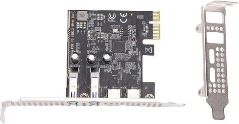 بطاقة توسيع PCIe إلى USB 3.2 الجيل الأول، ومحول سطح المكتب بمنفذين USB C بسرعة 5 جيجابت في الثانية ومنفذين USB A مع نقل بيانات عالي السرعة، لأنظمة OS X in Saudi Arabia