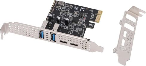 بطاقة توسيع PCIe إلى USB 3.2 الجيل الأول، ومحول سطح المكتب بمنفذين USB C بسرعة 5 جيجابت في الثانية ومنفذين USB A مع نقل بيانات عالي السرعة، لأنظمة OS X in Saudi Arabia