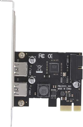 SUNGOOYUE USB 3.0 PCIe Expansion Card, 5Gbps Data Transfer Speed, VL805 Chip, 19/20PIN Interface, Computer Hardware with Short Circuit Protection in Saudi Arabia