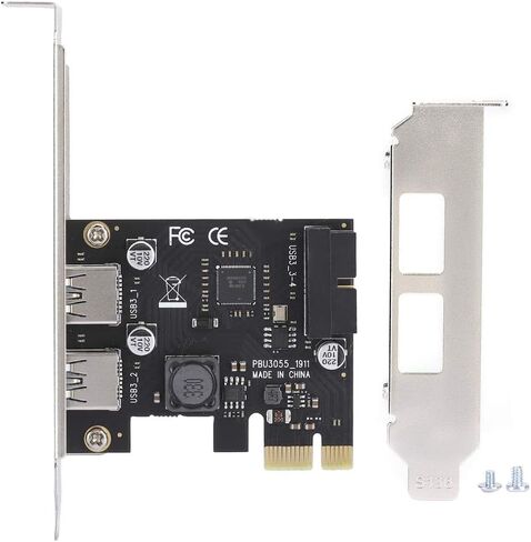 SUNGOOYUE USB 3.0 PCIe Expansion Card, 5Gbps Data Transfer Speed, VL805 Chip, 19/20PIN Interface, Computer Hardware with Short Circuit Protection in Saudi Arabia