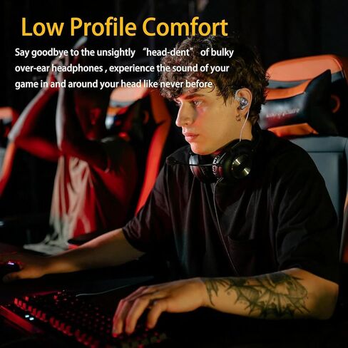 سماعات رأس KZ Gale USB C، سماعات أذن سلكية لهاتف Samsung S25 S24 S23 FE S22 S21 S20 A53 A54 Type C IEM مع ميكروفون مدمج وبطاقة صوت DSP لهاتف iPhone 16 Pro Pixel 9 Pro (Type-C، أسود) in Kuwait