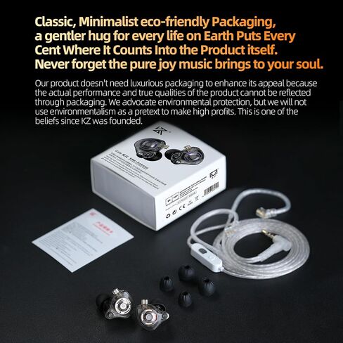 سماعات رأس KZ Gale USB C، سماعات أذن سلكية لهاتف Samsung S25 S24 S23 FE S22 S21 S20 A53 A54 Type C IEM مع ميكروفون مدمج وبطاقة صوت DSP لهاتف iPhone 16 Pro Pixel 9 Pro (Type-C، أسود) in Kuwait