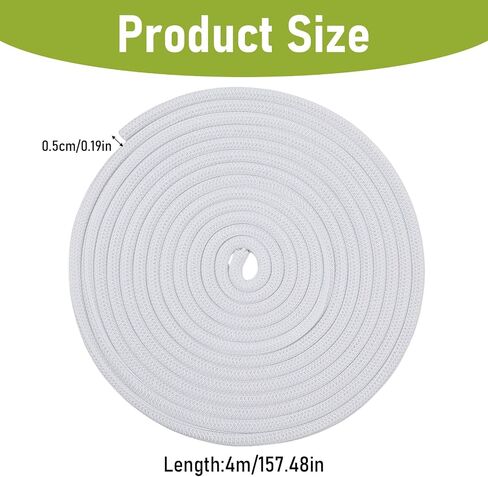 13ft Cord Protectors from Pets No Chew, Dog Cat Cord Protector Flexible Cable Sleeve Durable Braided Cords Cover Wire Protector from Rabbits Cats Ideal for USB, Power, Audio, Video Cords, White in Saudi Arabia